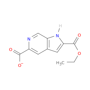 1H-Pyrrolo[2,3-c]pyridine-2,5-dicarboxylic acid, 2-ethyl ester