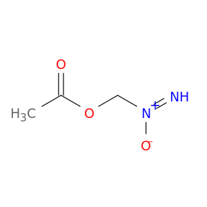 Diazene, (acetyloxy)methyl-, 1-oxide