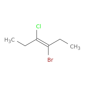 3-Hexene, 3-bromo-4-chloro-, (E)-