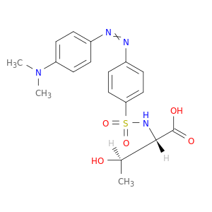 L-Threonine, N-[[4-[[4-(dimethylamino)phenyl]azo]phenyl]sulfonyl]-