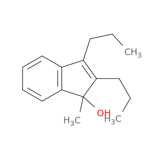 1H-Inden-1-ol, 1-methyl-2,3-dipropyl-