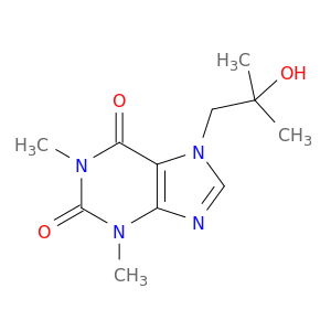 3,7-Dihydro-1,3-dimethyl-7-(2-hydroxy-2-methylpropyl)-1H-purine-2,6-dione