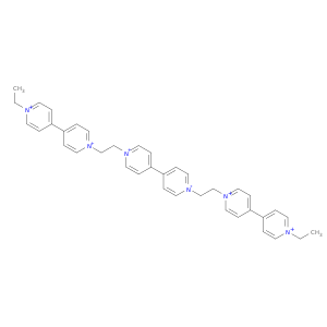 4,4'-Bipyridinium, 1,1'-bis[2-(1'-ethyl[4,4'-bipyridinium]-1-yl)ethyl]-