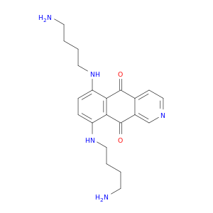 Benz[g]isoquinoline-5,10-dione,6,9-bis[(4-aminobutyl)amino]-