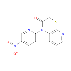 1H-PYRIDO[2,3-B][1,4]THIAZIN-2(3H)-ONE, 1-(5-NITRO-2-PYRIDINYL)-