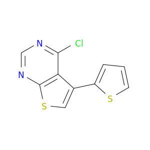 4-氯-5-(2-噻吩基)噻吩并[2,3-D]嘧啶