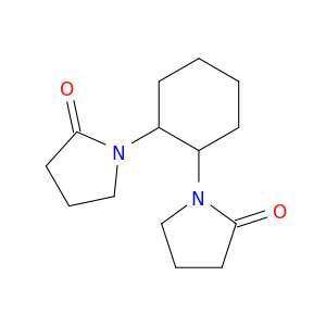 2-Pyrrolidinone, 1,1'-(1,2-cyclohexanediyl)bis-