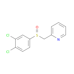 Pyridine, 2-[[(3,4-dichlorophenyl)sulfinyl]methyl]-