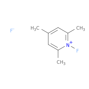 Pyridinium, 1-fluoro-2,4,6-trimethyl-, fluoride