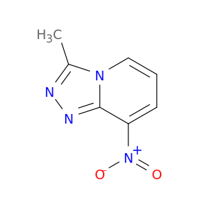 1,2,4-triazolo[4,3-a]pyridine, 3-methyl-8-nitro-