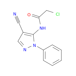 2-Chloro-N-(4-Cyano-1-Phenyl-1h-Pyrazol-5-Yl)Acetamide