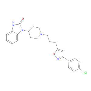 1-(1-(3-(3-(4-Chlorophenyl)isoxazol-5-yl)propyl)piperidin-4-yl)-1H-benzo[d]imidazol-2(3H)-one