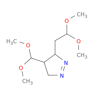 3H-Pyrazole, 3-(2,2-dimethoxyethyl)-4-(dimethoxymethyl)-4,5-dihydro-