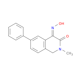 3,4-Isoquinolinedione, 1,2-dihydro-2-methyl-6-phenyl-, 4-oxime, (Z)-