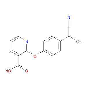 3-Pyridinecarboxylic acid, 2-[4-(1-cyanoethyl)phenoxy]-