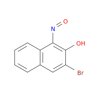 2-Naphthalenol, 3-bromo-1-nitroso-