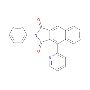 2-phenyl-4-(pyridin-2-yl)-1h-benzo[f]isoindole-1,3(2h)-dione