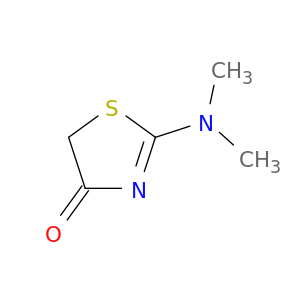 4(5H)-Thiazolone, 2-(dimethylamino)-