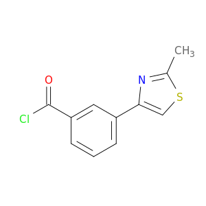 3-(2-甲基-4-噻唑基)苯甲酰氯