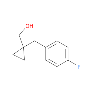 {1-[(4-fluorophenyl)methyl]cyclopropyl}methanol