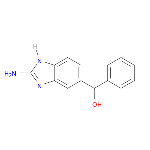 1H-Benzimidazole-5-methanol, 2-amino-alpha-phenyl-