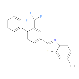 Benzothiazole, 6-methyl-2-[2-(trifluoromethyl)[1,1'-biphenyl]-4-yl]-