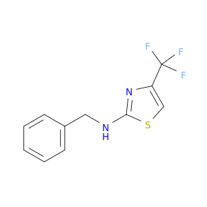 N-BENZYL-4-(TRIFLUOROMETHYL)-1,3-THIAZOL-2-AMINE