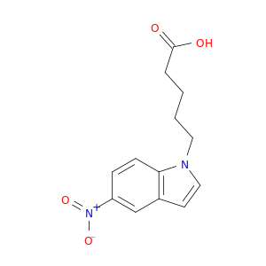 1H-Indole-1-pentanoic acid, 5-nitro-