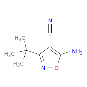 5-氨基-3-(叔-丁基)异噻唑-4-甲腈
