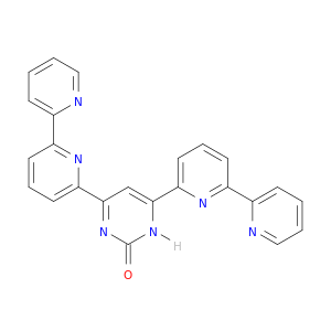 2(1H)-Pyrimidinone, 4,6-bis[2,2'-bipyridin]-6-yl-