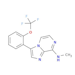 Imidazo[1,2-a]pyrazin-8-amine, N-methyl-3-[2-(trifluoromethoxy)phenyl]-