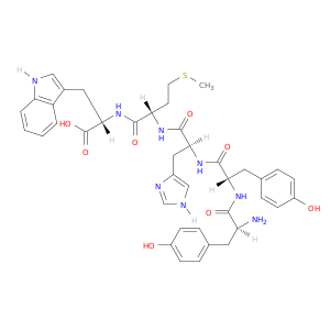 L-Tryptophan, L-tyrosyl-L-tyrosyl-L-histidyl-L-methionyl-