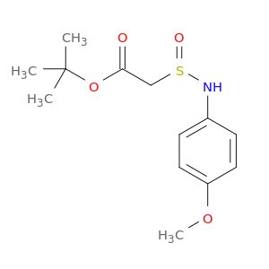 Acetic acid, [[(4-methoxyphenyl)amino]sulfinyl]-, 1,1-dimethylethyl ester