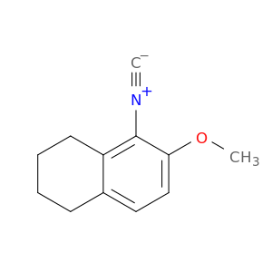 Naphthalene, 1,2,3,4-tetrahydro-5-isocyano-6-methoxy-