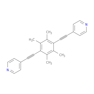 4,4'-((2,3,5,6-四甲基-1,4-亚苯基)双(乙炔-2,1-二基))二吡啶