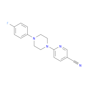 6-[4-(4-Fluorophenyl)piperazin-1-yl]pyridine-3-carbonitrile