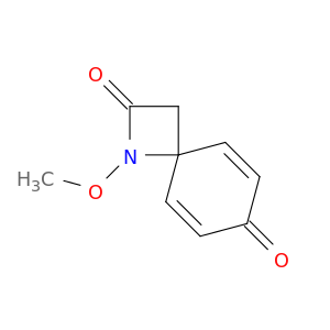 1-Azaspiro[3.5]nona-5,8-diene-2,7-dione, 1-methoxy-