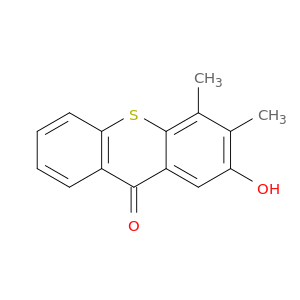 9H-Thioxanthen-9-one, 2-hydroxy-3,4-dimethyl-
