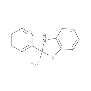 Benzothiazole, 2,3-dihydro-2-methyl-2-(2-pyridinyl)-