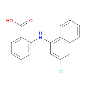 N-(3-CHLORO-NAPHTHALEN-1-YL)ANTHRANILIC ACID