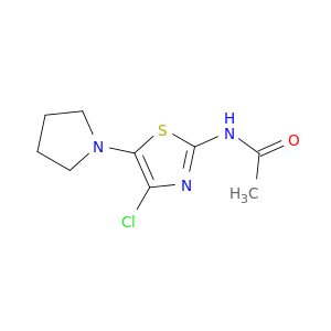 Acetamide, N-[4-chloro-5-(1-pyrrolidinyl)-2-thiazolyl]-