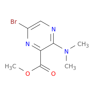 Methyl 6-bromo-3-(dimethylamino)pyrazine-2-carboxylate