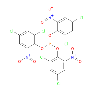 Phenol,2,4-dichloro-6-nitro-, phosphite (3:1) (ester) (8CI)