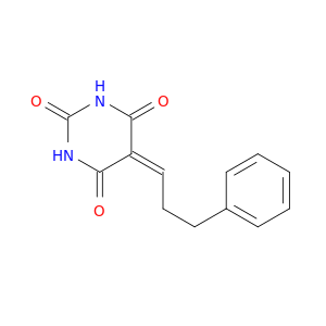 2,4,6(1H,3H,5H)-Pyrimidinetrione, 5-(3-phenylpropylidene)-