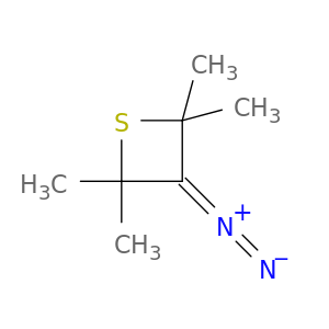 Thietane, 3-diazo-2,2,4,4-tetramethyl-