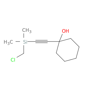 1-{[(chloromethyl)(dimethyl)silyl]ethynyl}cyclohexanol