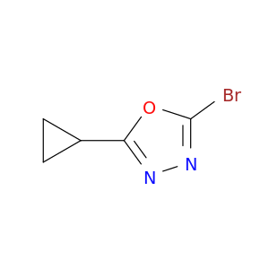 2-bromo-5-cyclopropyl-1,3,4-oxadiazole
