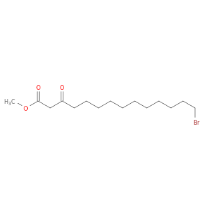 Tetradecanoic acid, 14-bromo-3-oxo-, methyl ester