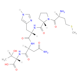 L-Threonine, L-methionyl-L-prolyl-L-histidyl-L-asparaginyl-