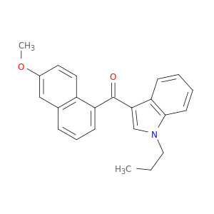 Methanone, (6-methoxy-1-naphthalenyl)(1-propyl-1H-indol-3-yl)-